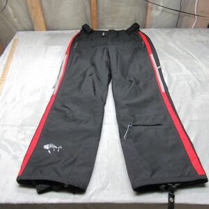 Descente DNA Snow Pants Men 34x32 Black Insulated Ski Snowboard Winter Wind Snow